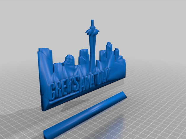 Featured image of post Grey s Anatomy Skyline Logo Thingiverse is a universe of things