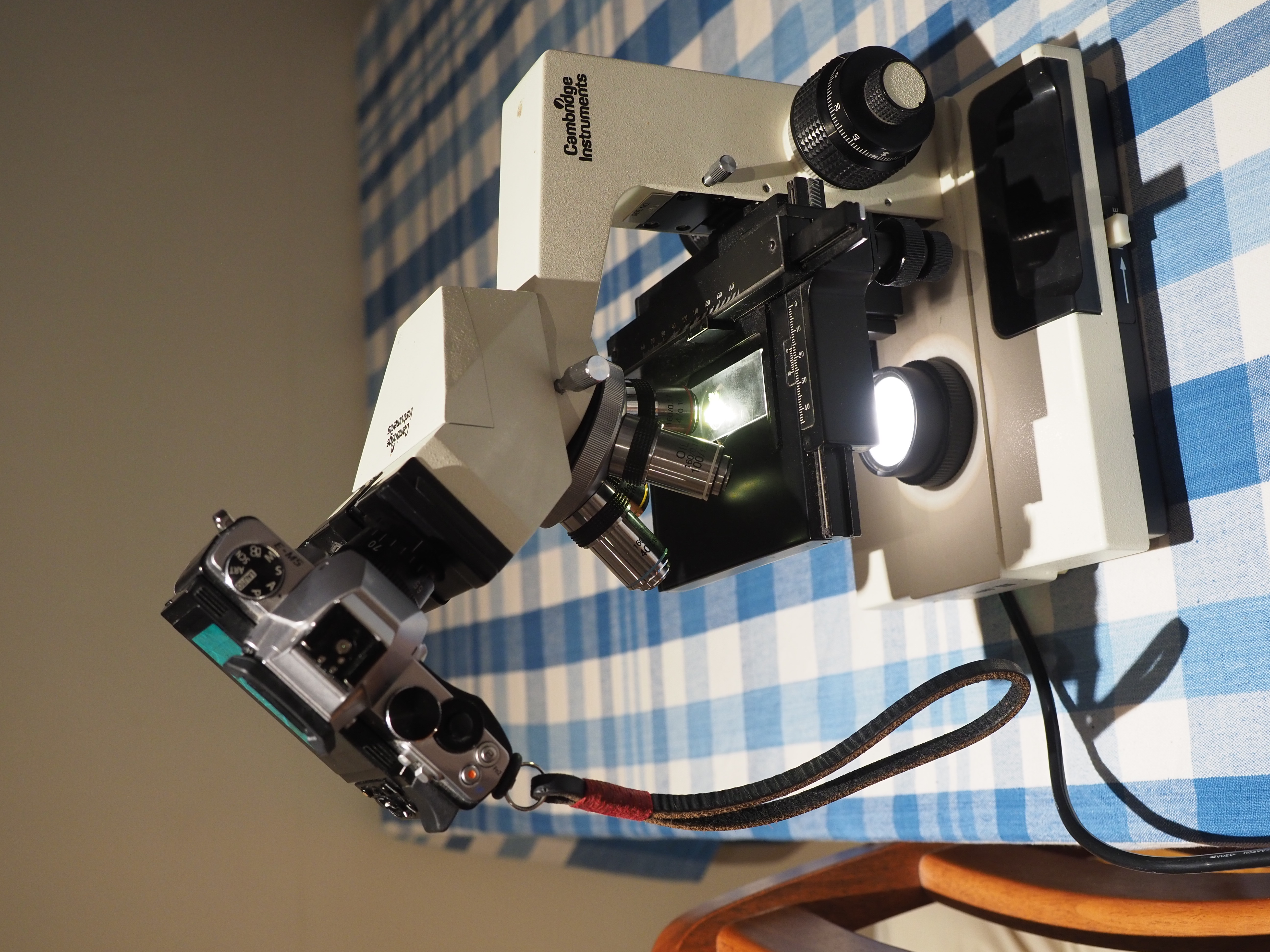 M4/3s to 23.2 mm microscope adapter