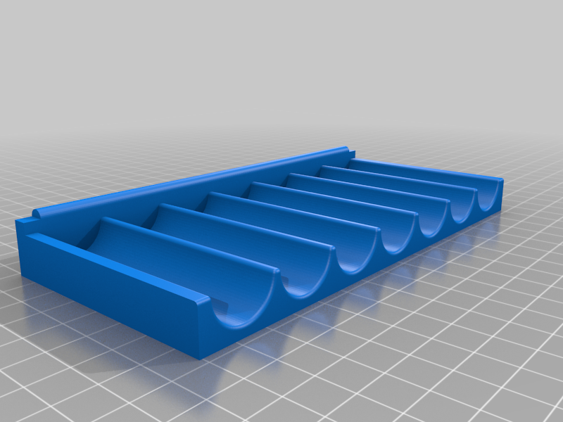 End Mill Cutter Storage Tray