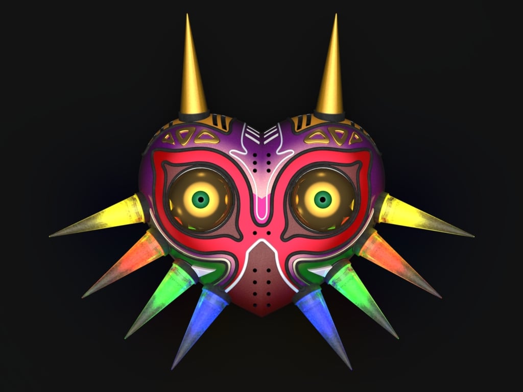 Majora's Mask "HD-Mini" (3mm LEDs)