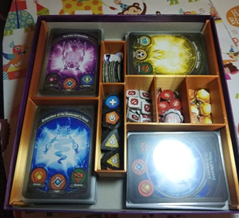 Keyforge Box Insert - lightweight