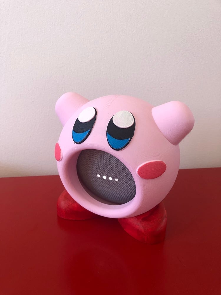 Kirby Google Home Mini stand