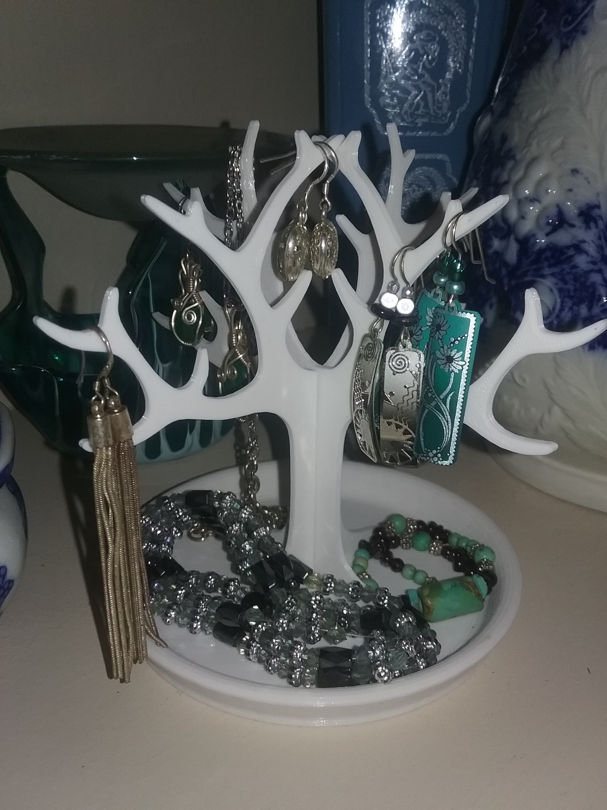 Bowl/Base for Double Capacity Earring Tree Holder