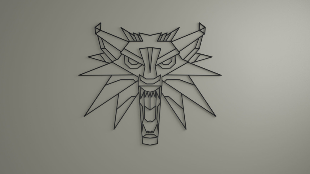 The Witcher - WOLF Wall Decoration