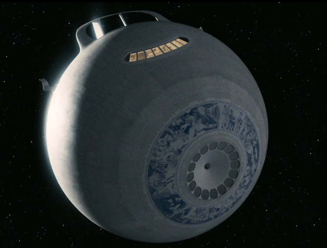 Starship Heart of Gold - Hitchhiker's Guide to the Galaxy