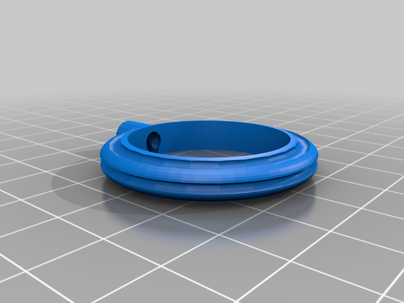 Ring Fob for a Ball Chain
