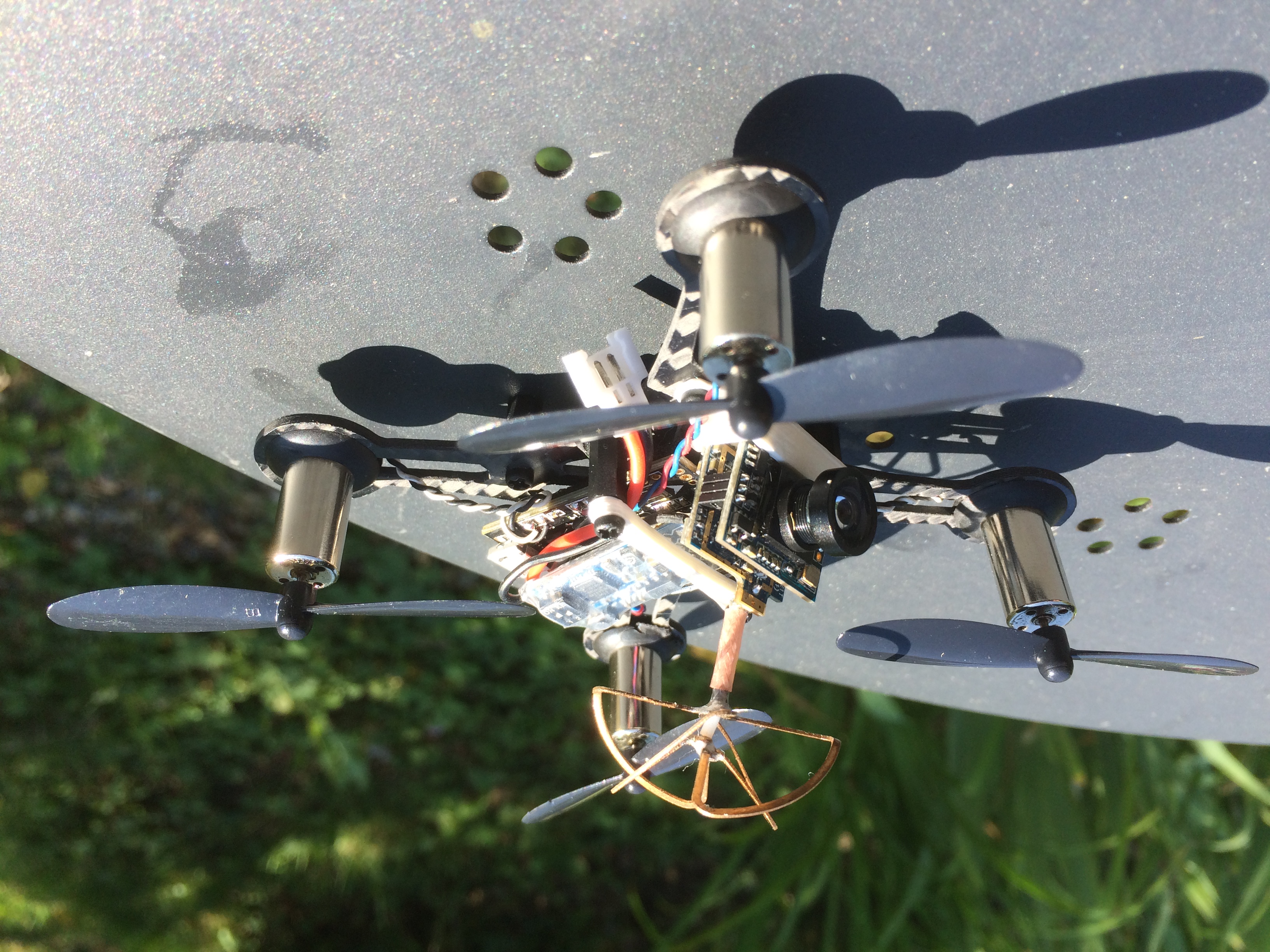 Eachine QX90 tilted camera support - Front mounted