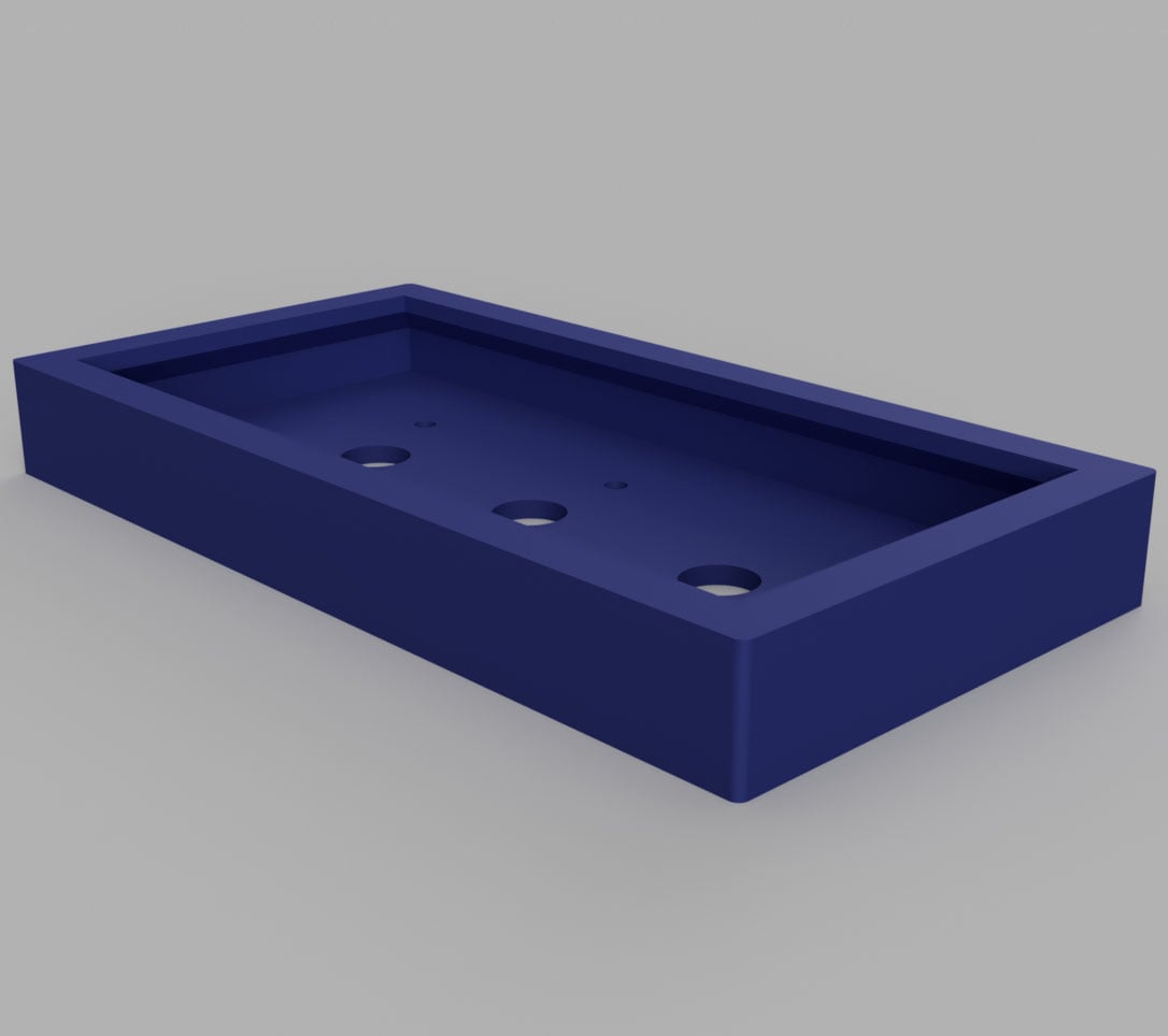 Rectangular Modern Bonsai Pot - No Support Print