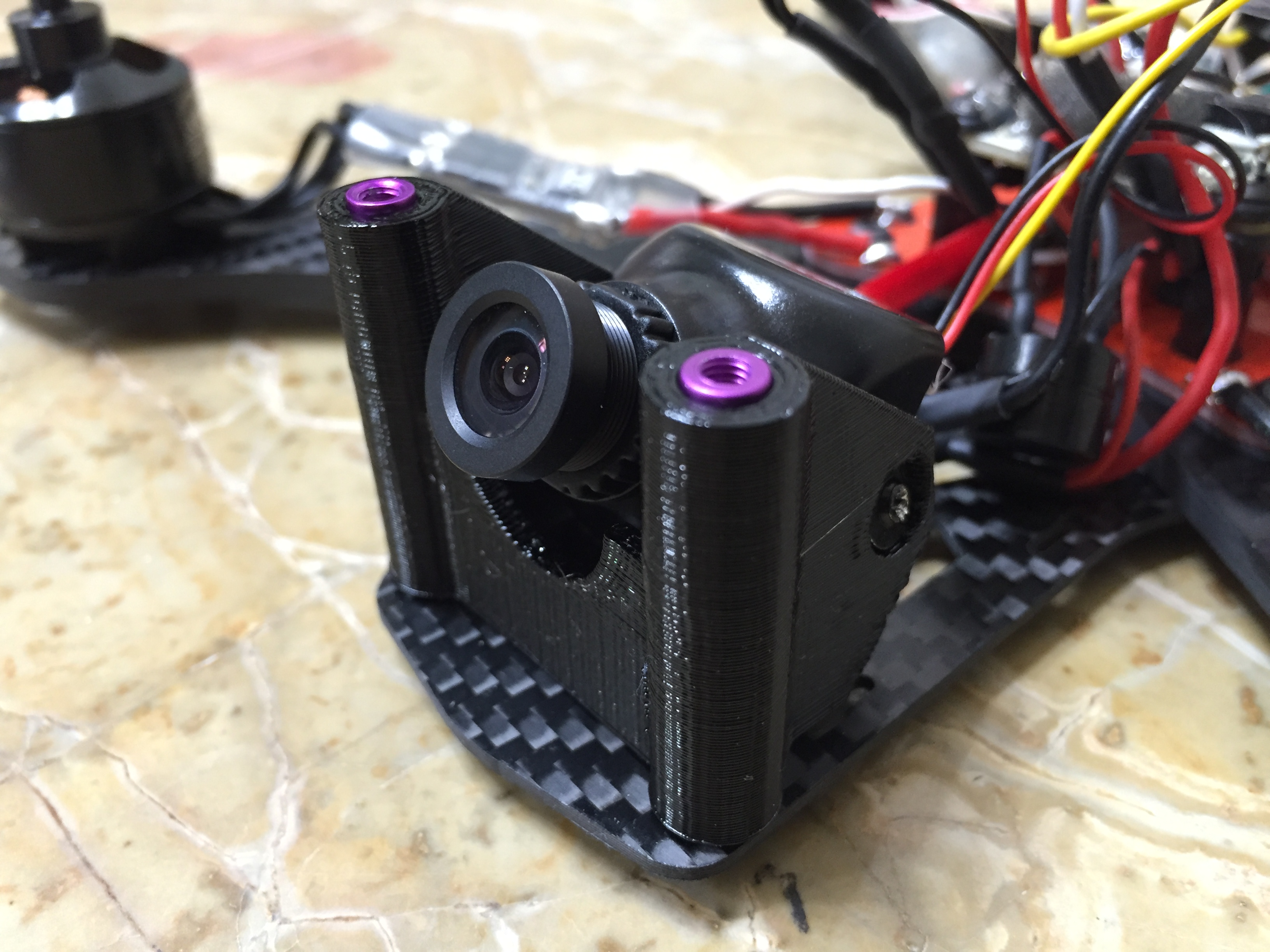 HS1177 camera mount for Martian Quadcopter