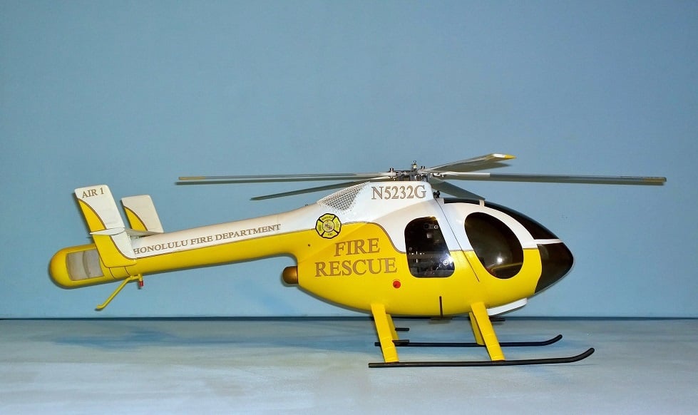MD520N RC Helicopter Fuselage Tail Parts 