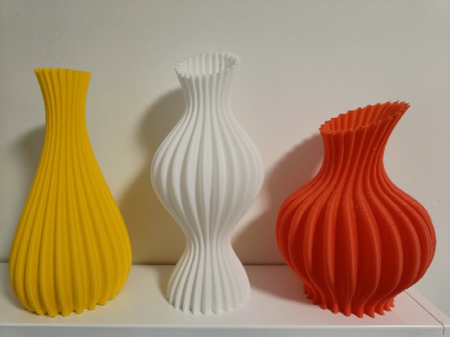 Vase set - slant top