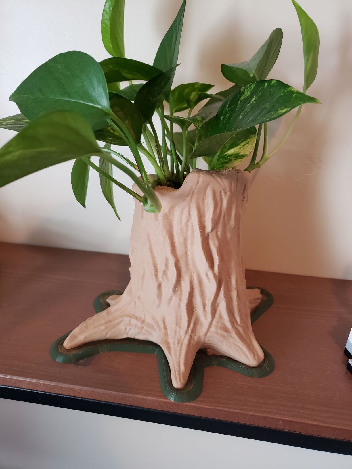 Tree Stump Planter Base
