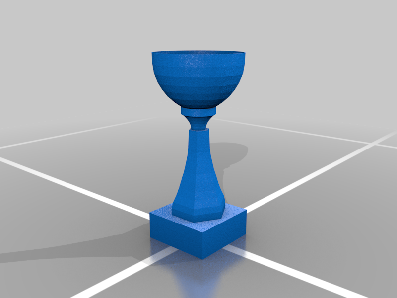 Simple trophy