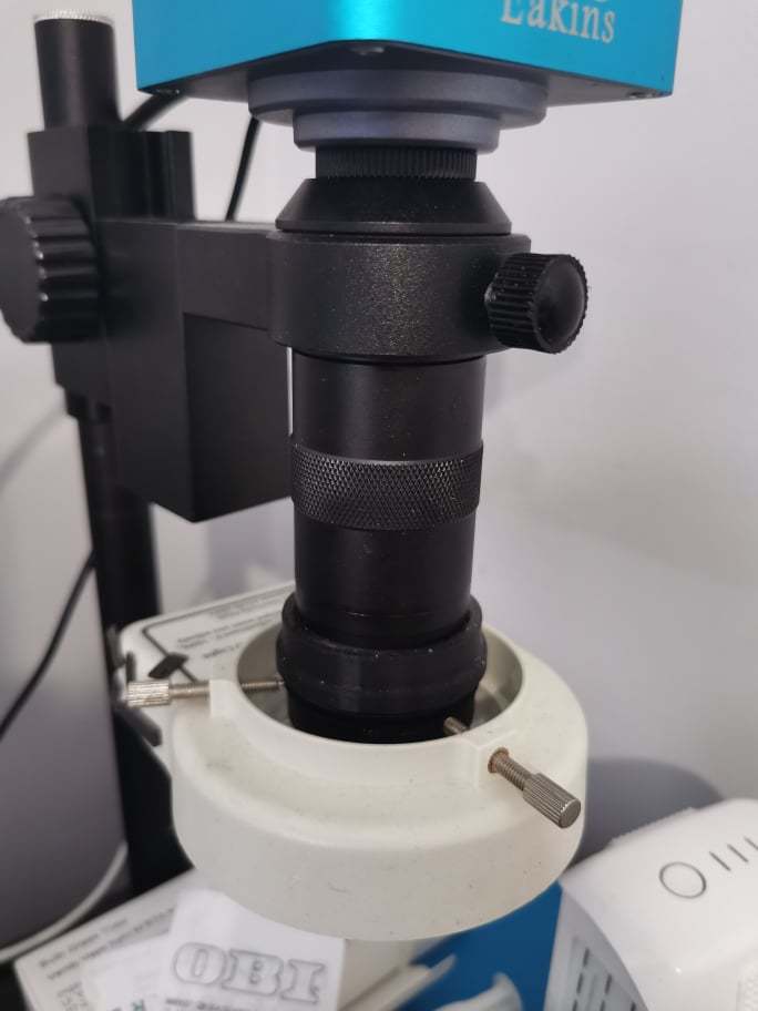 Adapter Eakins microscope for barow lens M42