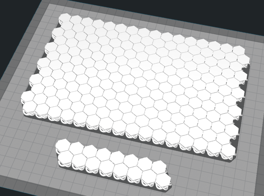 NASA Fabric Hexagons - Dual Hex faced
