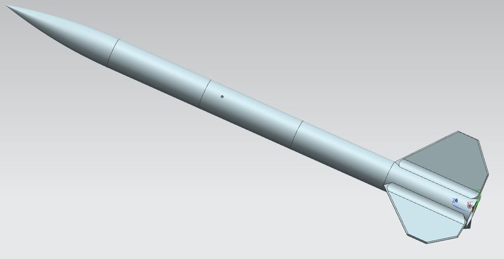 3D Higher Model Rocket