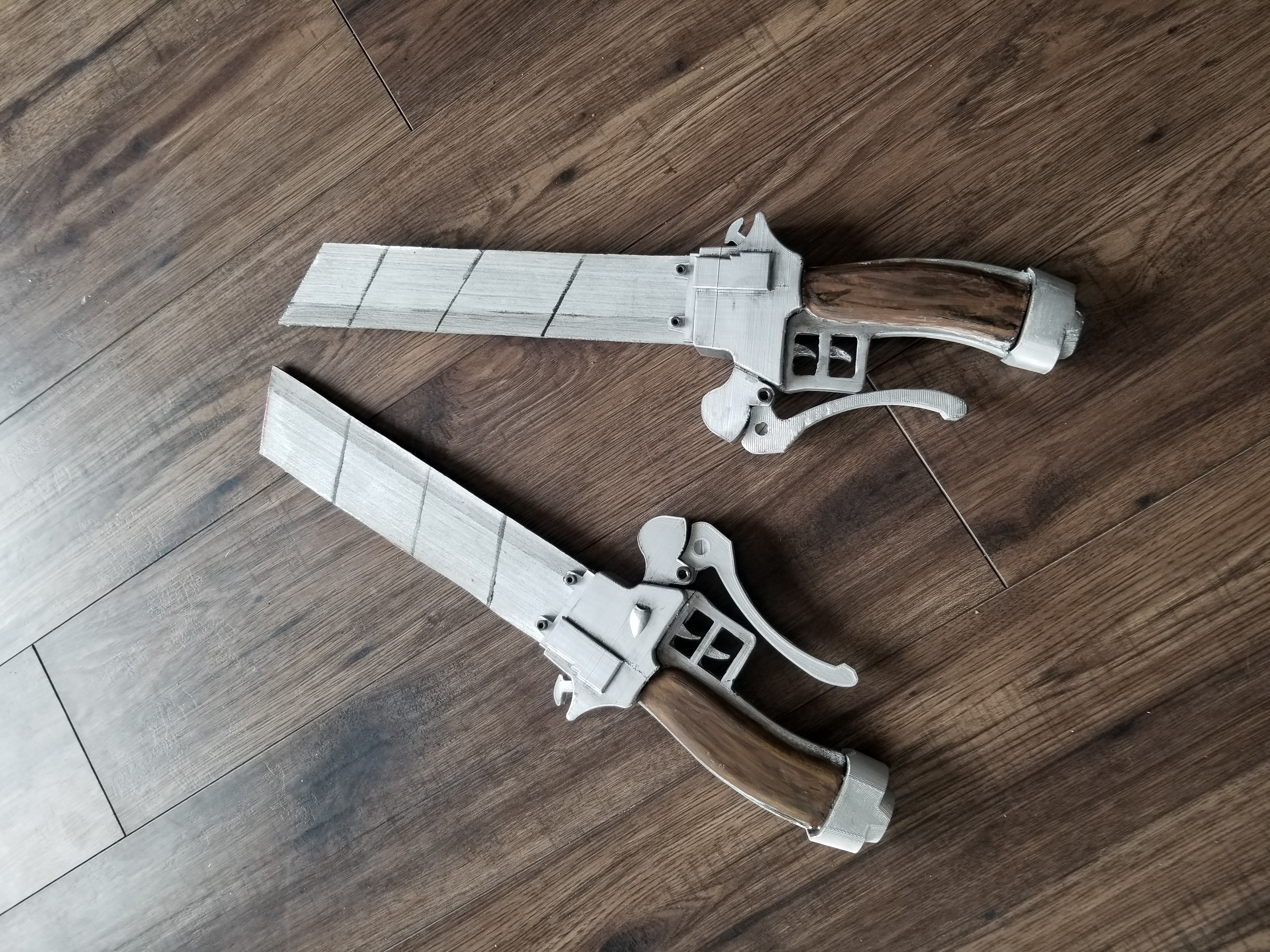 Makes Of 3d Maneuver Gear Attack On Titan By Qcobb Thingiverse