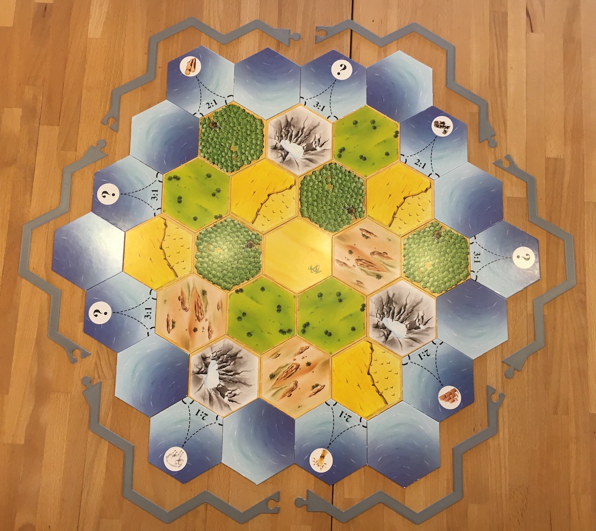 Catan board edge Basic set