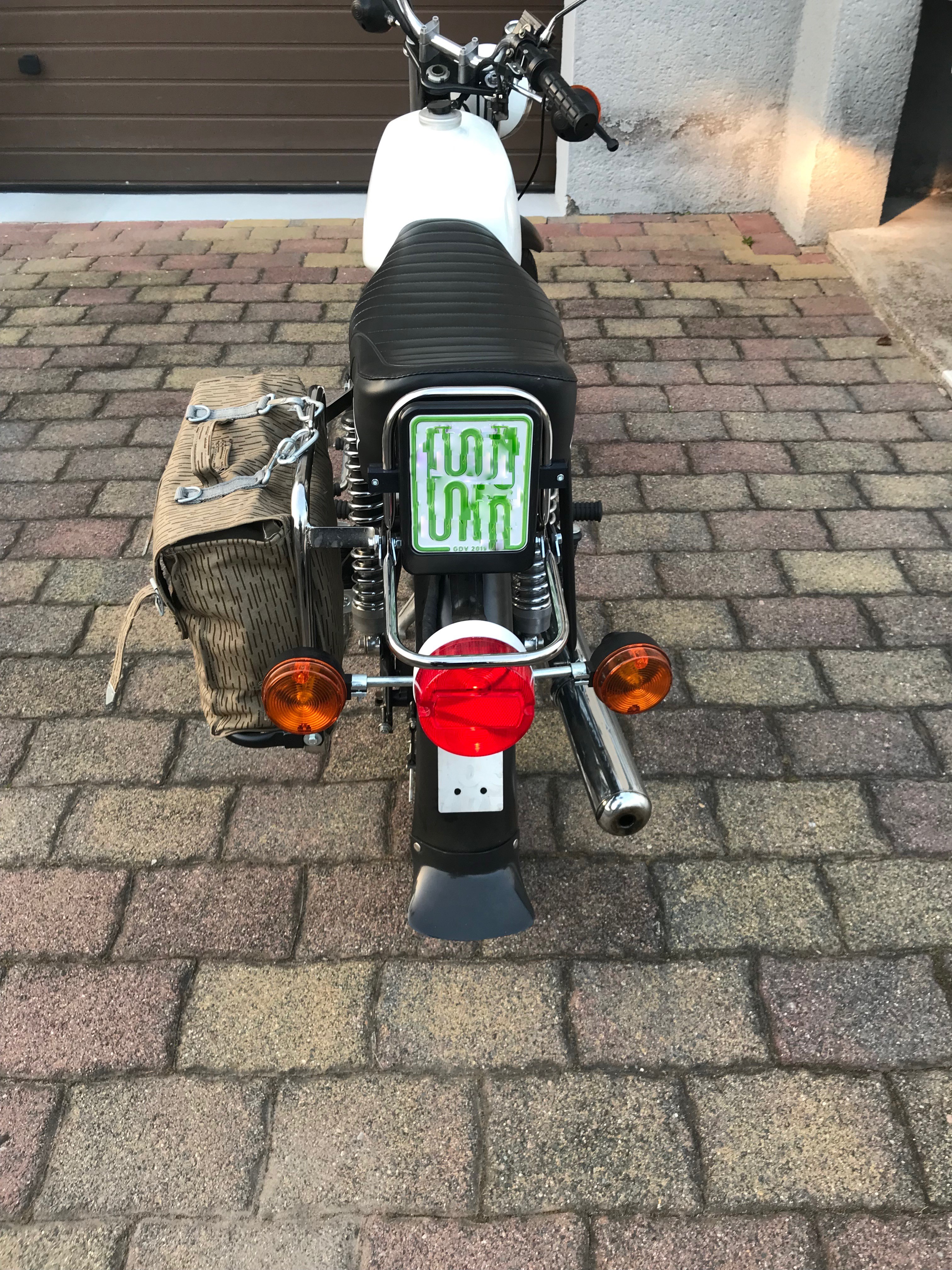 Kennzeichenhalter Simson S50 S51
