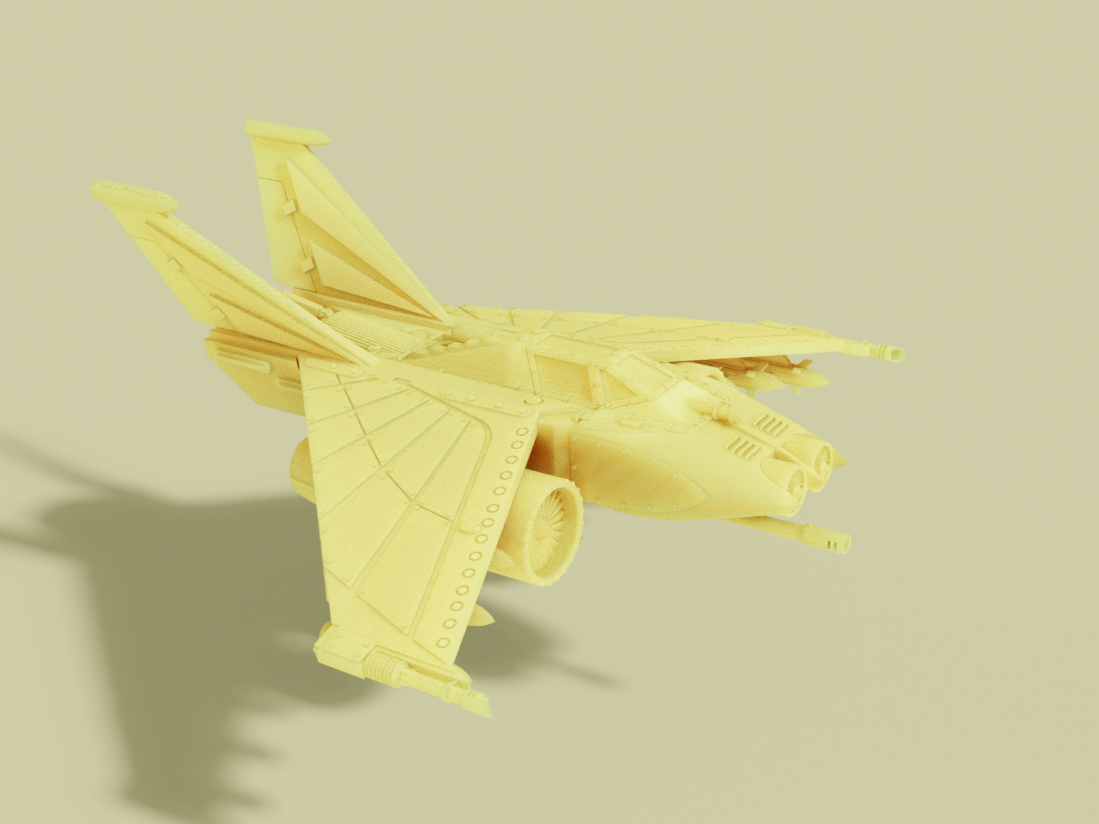 1.21 gigawatt attack fighter from the far future