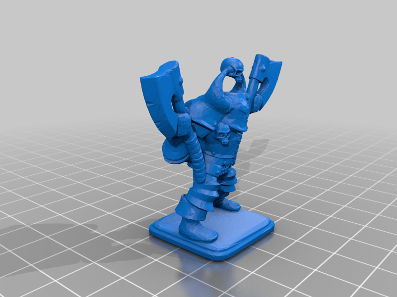 Dual Axe Chaos Warrior