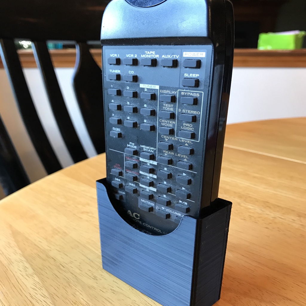 Pegboard Stereo Remote Holder