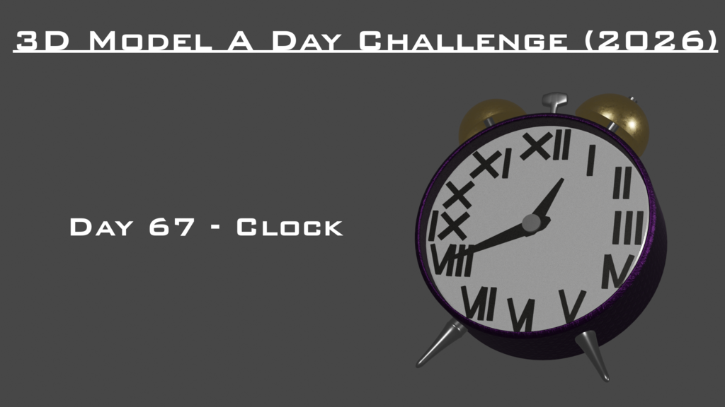 Model A Day Challenge - Day 67 - Clock