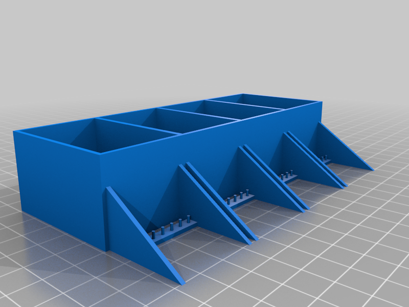 RC 1/10th Scale Workbench Cubbies / Cupboards with Hangers