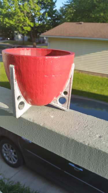 Fallout 4 planter with detailed legs