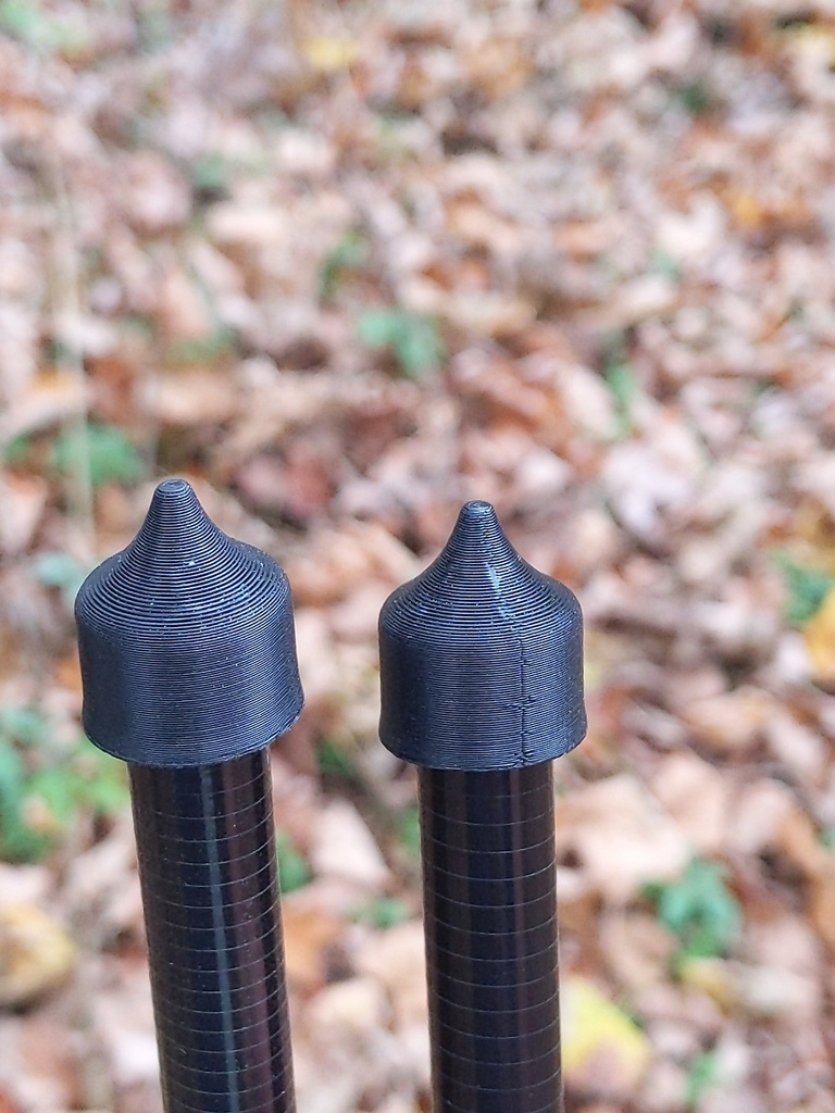 Pointed tip for Zpacks tent pole