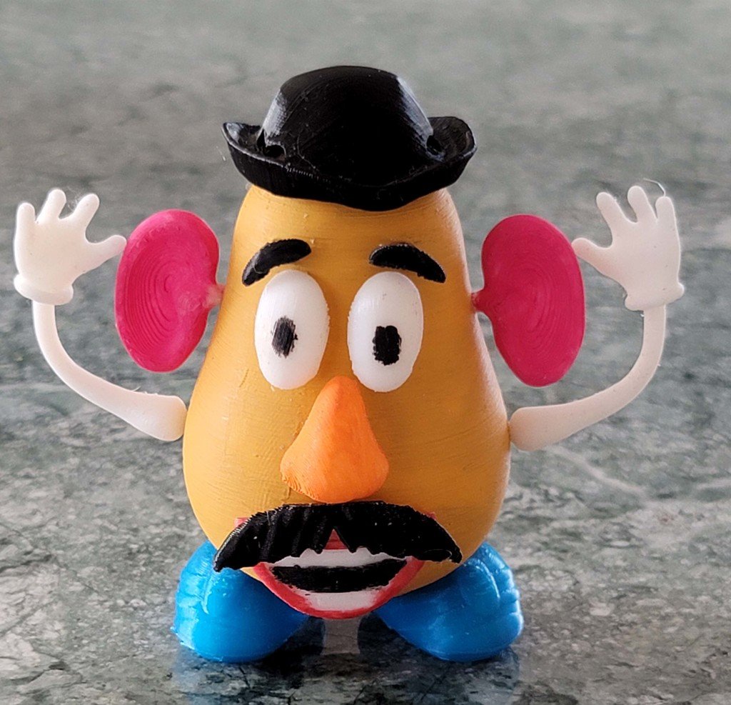 Mr. Potato Head half size