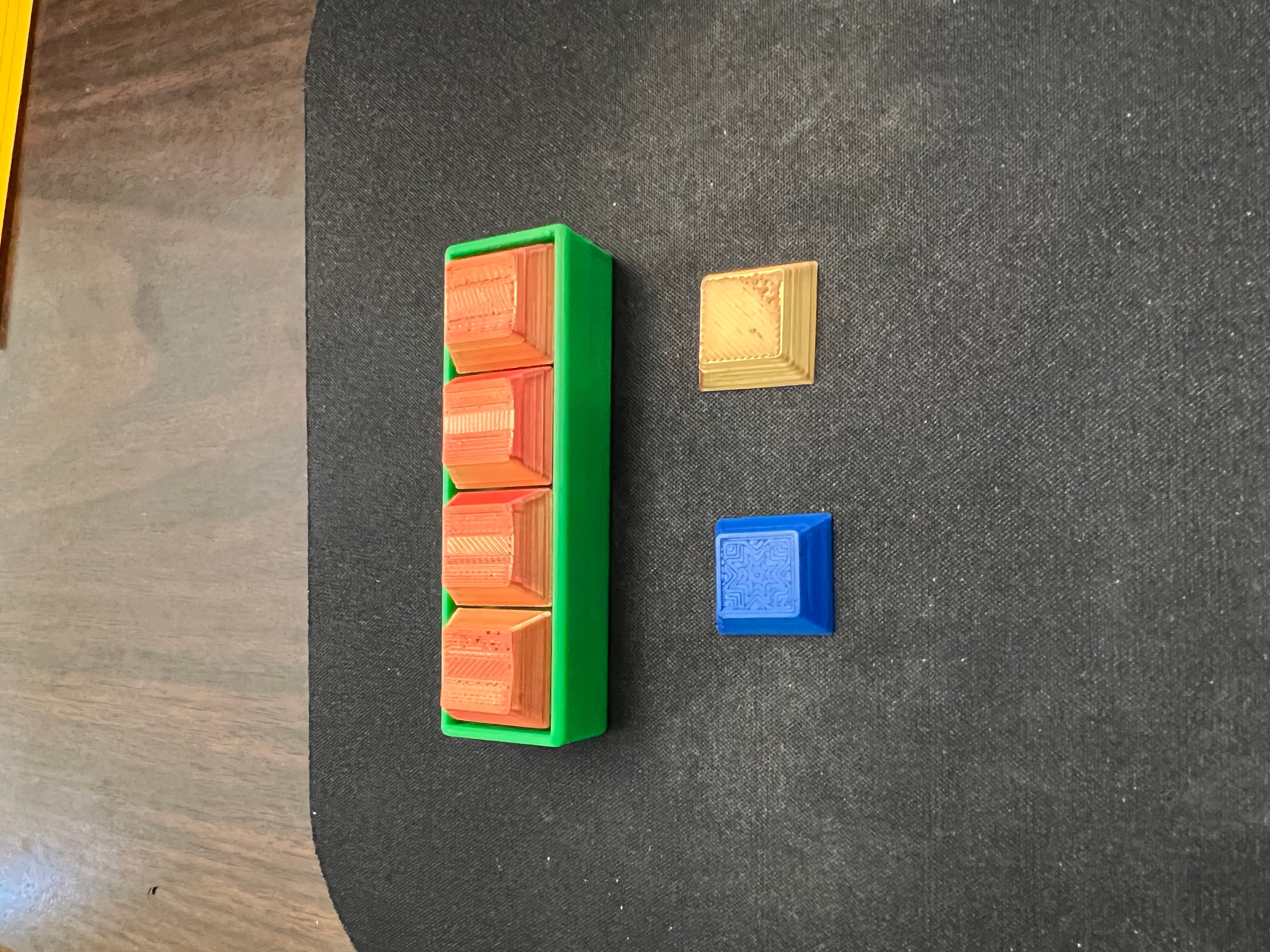 Four-Button Clicky Mechanical Switch Fidget Toy