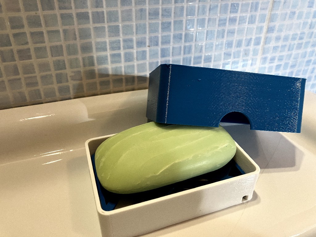 Travel soap holder