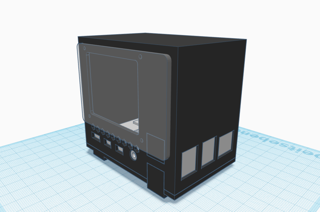 Minimalistic Case for Raspberry Pi 4 (fits Ice Tower cooler)