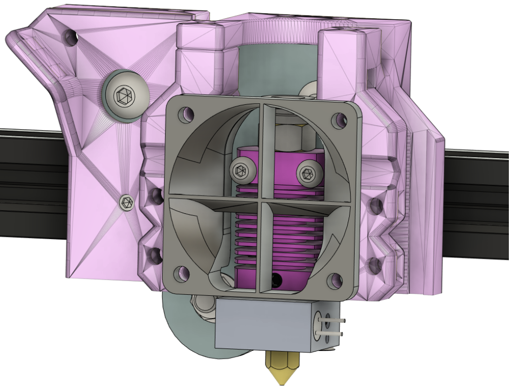 Hydra Fan Duct Heat Creeper
