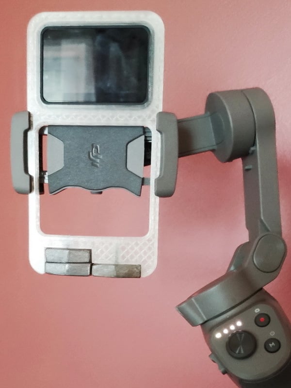 Hero 8 adapter for Osmo Mobile 3