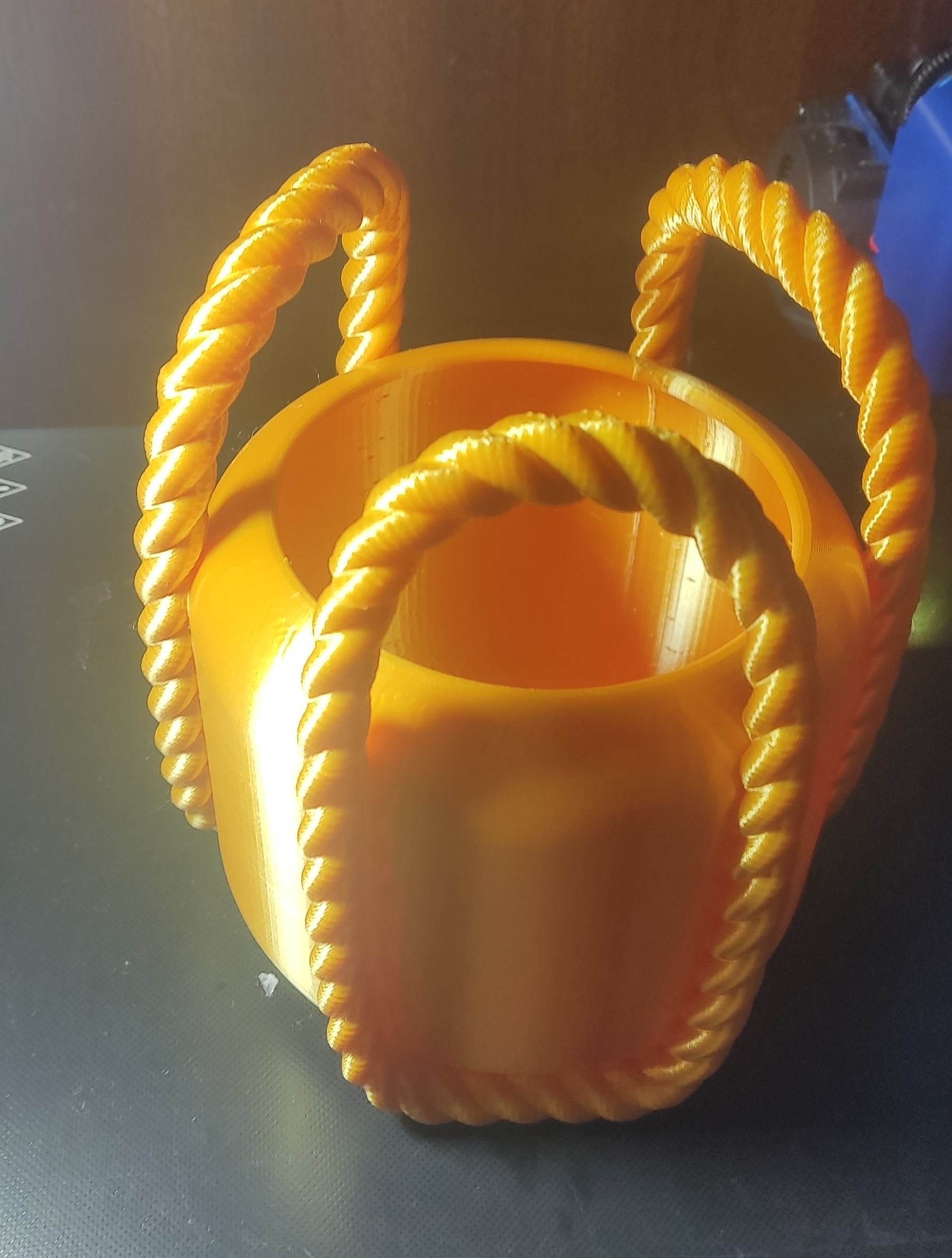 Rope & Vorornoi inspired planters