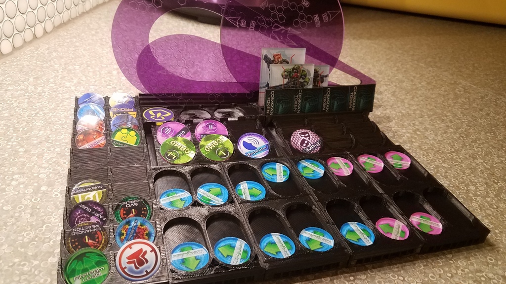 Modular Command Tray for Infinity the Game