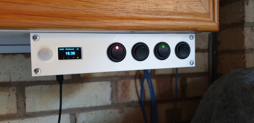 1U Work bench control panel