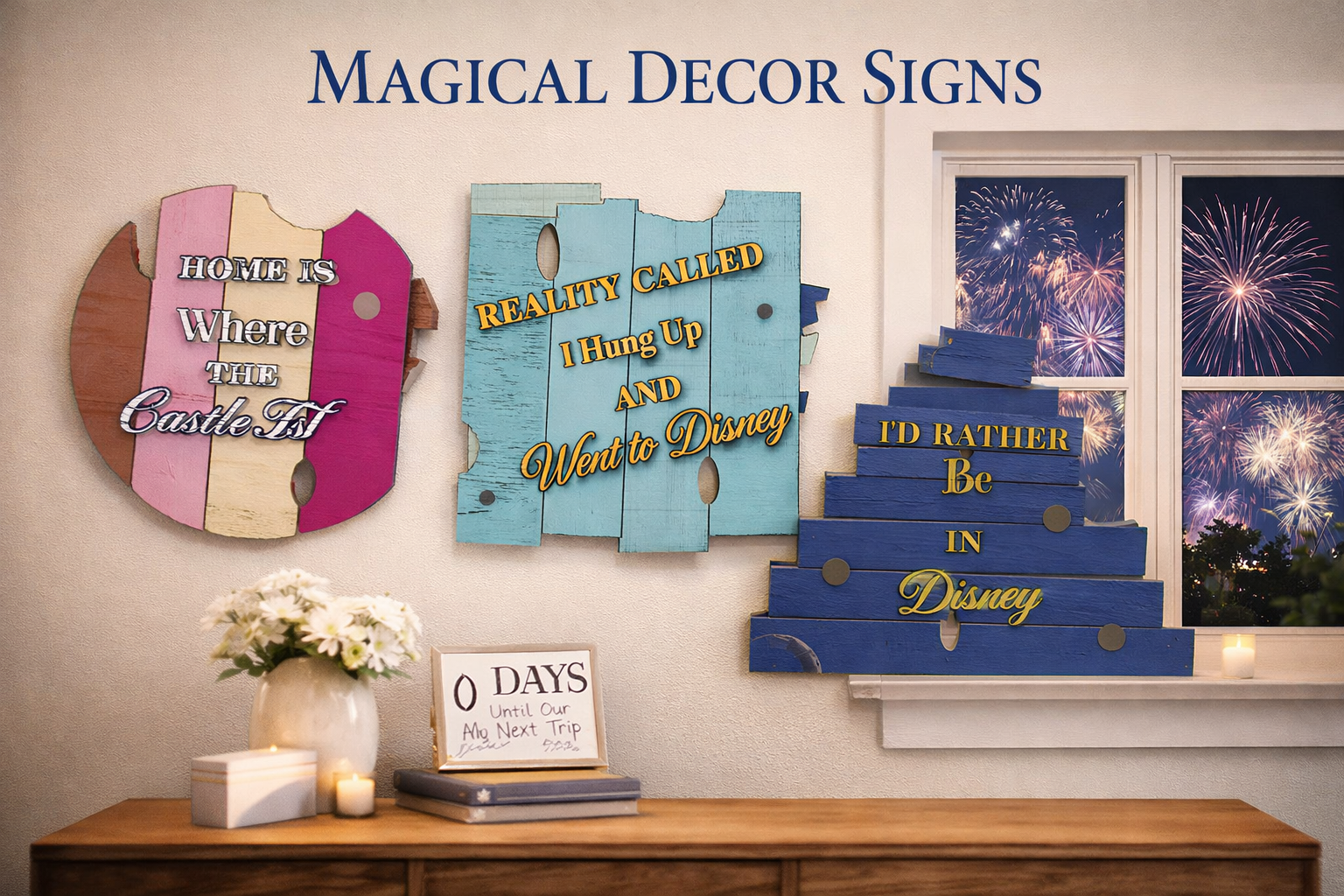 Magical Decor Signs - Disney Signs - Disney DecorH
