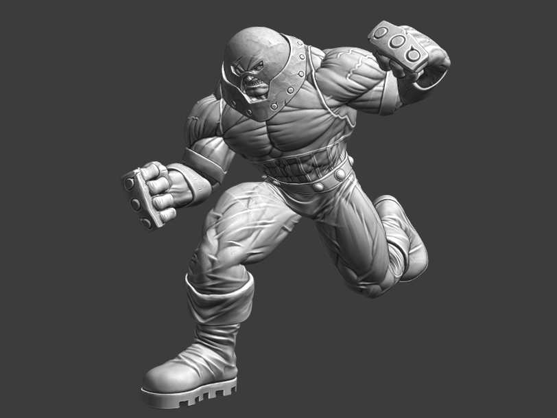 Juggernaut - X-Men (presupported 35mm wargaming miniature)