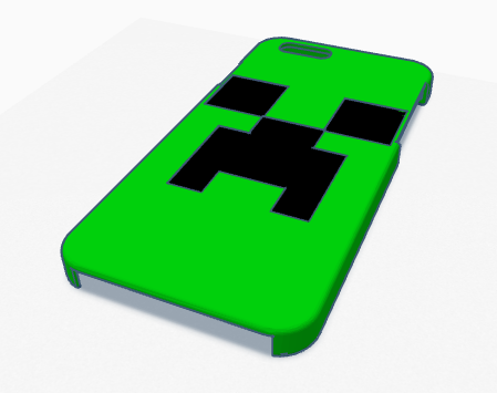 iPhone 7 Minecraft Creeper Case
