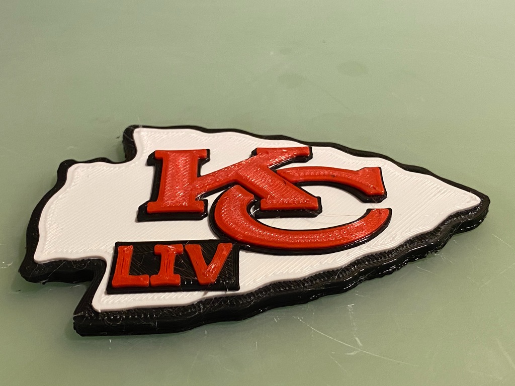KC Chiefs Logo Superbowl 54