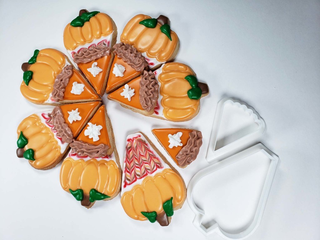 Pumpkin Pie Platter Cookie Cutter