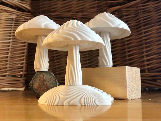 Wavey Modular Mushrooms