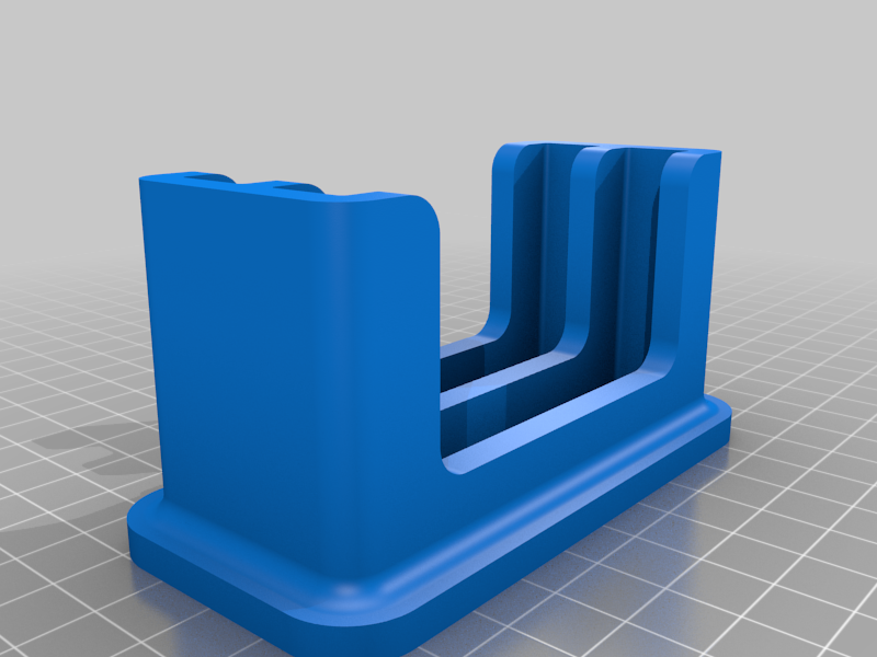 Double phone table stand