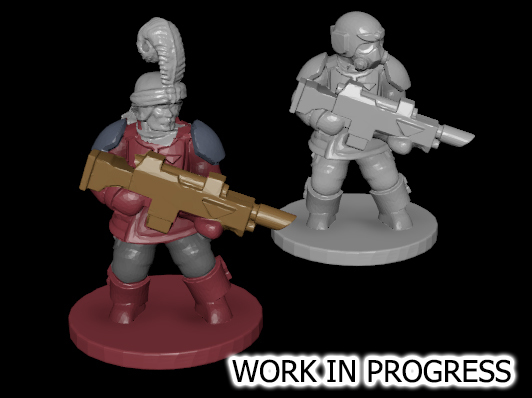 Work In Progress - Ventrillian Nobles