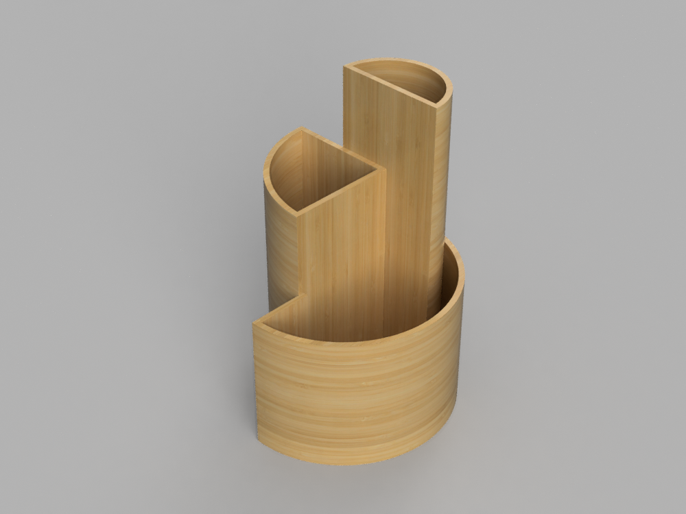 Modern Bamboo Planter