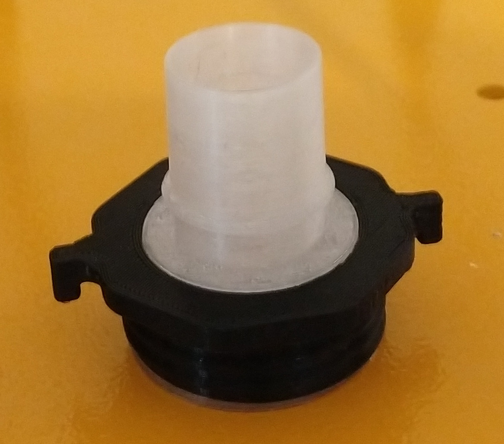 CPAP tube to NATO 40mm adapter