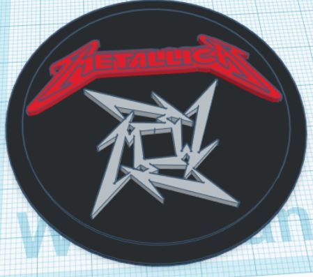 Metallica Modular Logo Insert